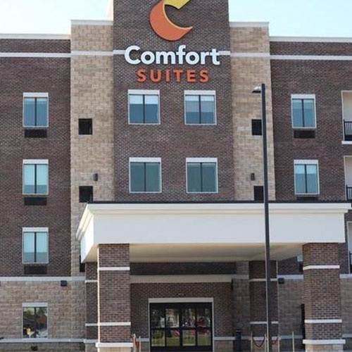 Comfort Inn and Suites Aluminum Window