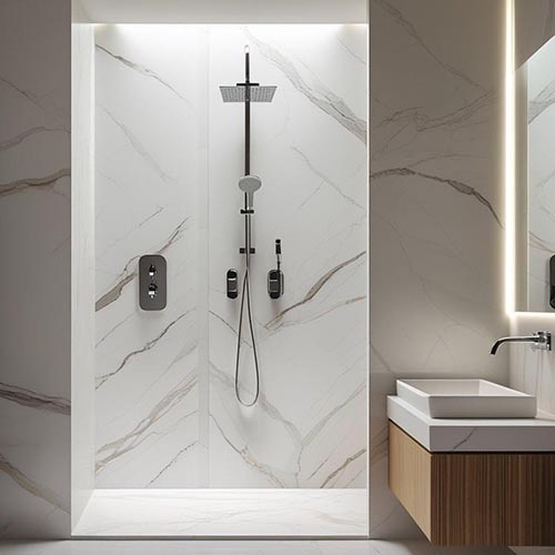 Acrylic Solid Surface Shower Walls