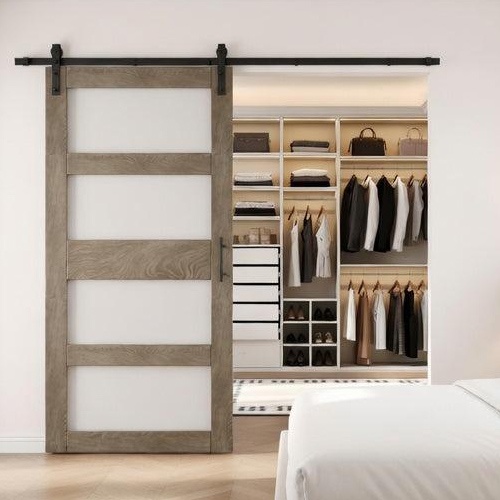 Barn Door for Closet Wardrobe Entrance