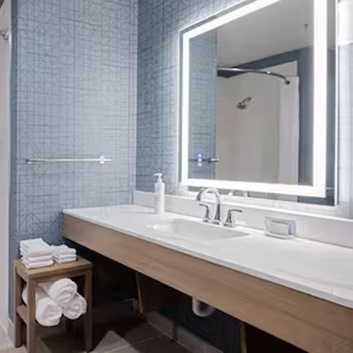 Bath Vanities and Fixture in Homewood Suites