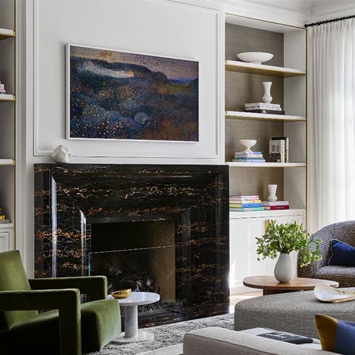 Bespoke Stone Fireplace Surround