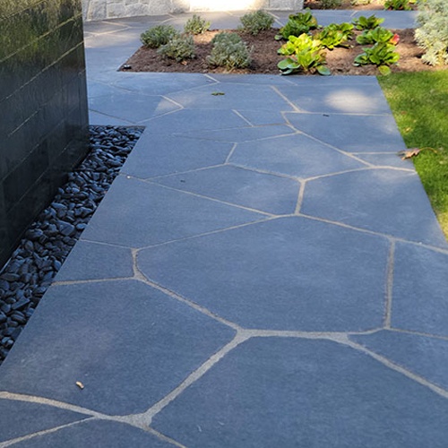 Black Basalt Garden Flagstone