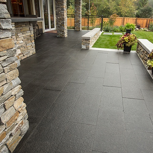 Black Basalt Stone Paver