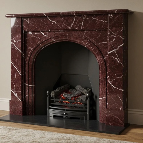 Cherry Marble Fireplace Mantel Red Marble Mantel Surround