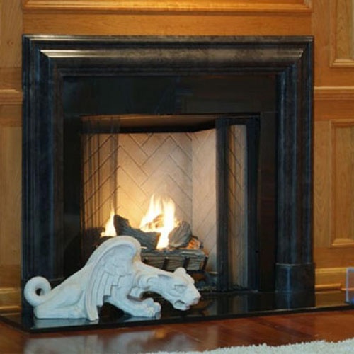 Classic Baroque Fireplace Surround