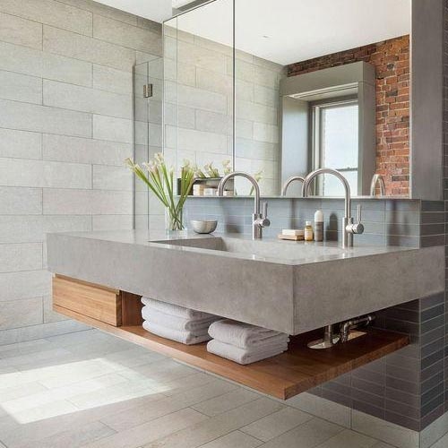 Concrete Bathroom Vanities for Australia Hotels
