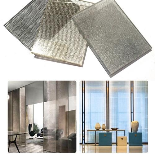 Decorative Laminated Glass Partition Collection for Hospitality Interiors