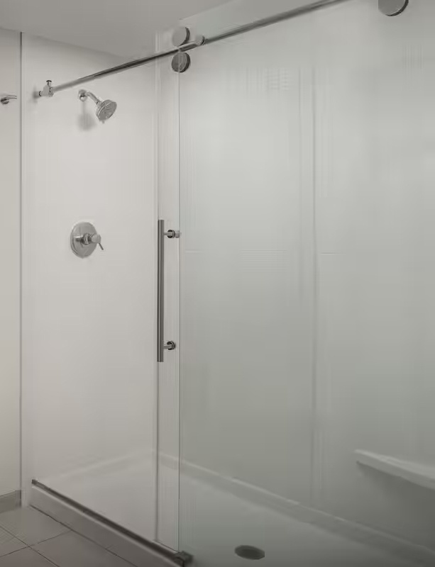 Frameless Glass Shower Door in Staybridge Suites