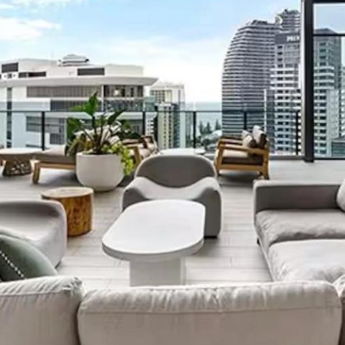 GRC Concrete Furniture for Coastal Resort