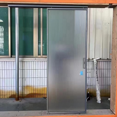 Glass Door with Aluminum Frame
