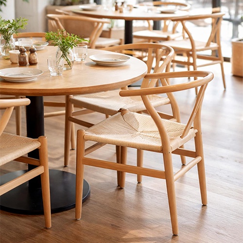 Hans Wegner Style Danish Design Wishbone Dining Chair