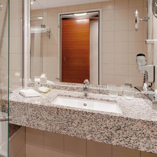 Light Grey Granite Bathroom Vanities