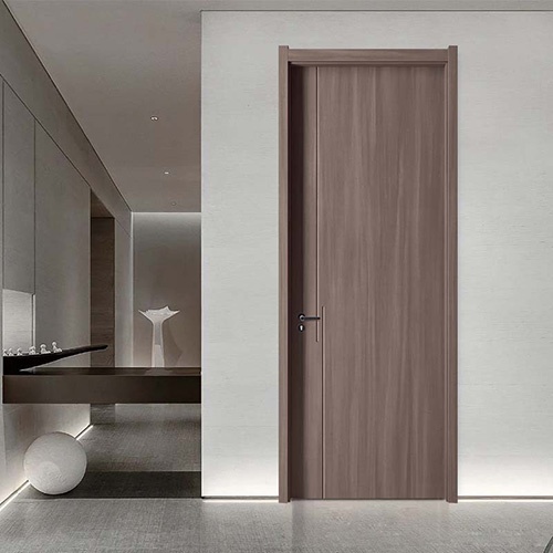Minimal Style Interior Wood Door