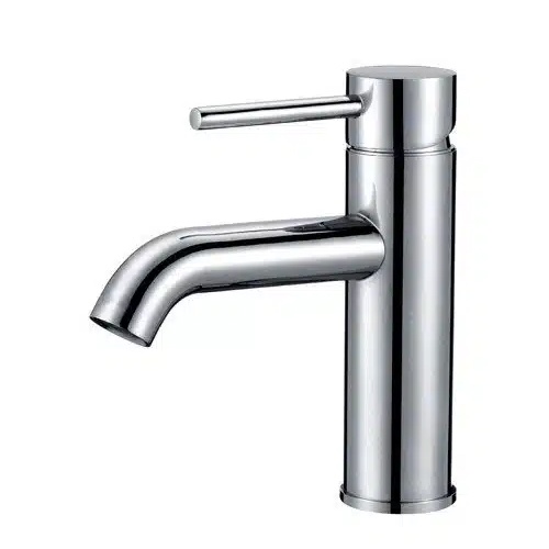 Safwa single handle stainless steel bathroom faucet