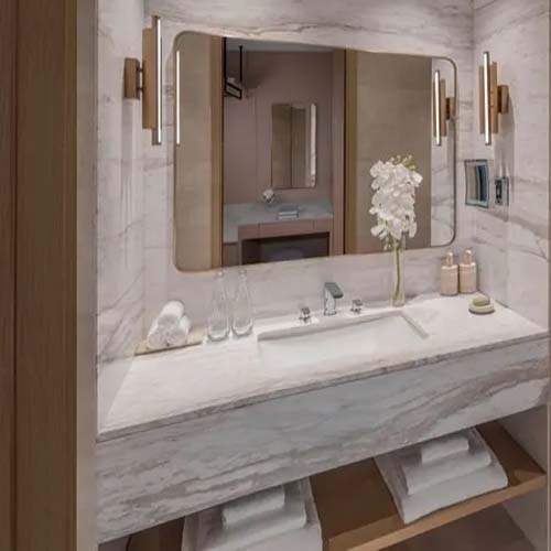 custom size vanity units for hotels