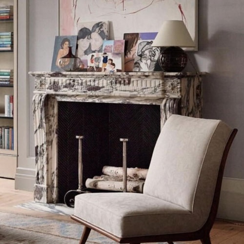 hand carved marble fireplace manufacturer
