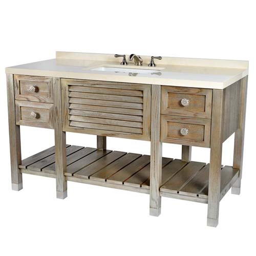 single sink hotel bathroom vanity