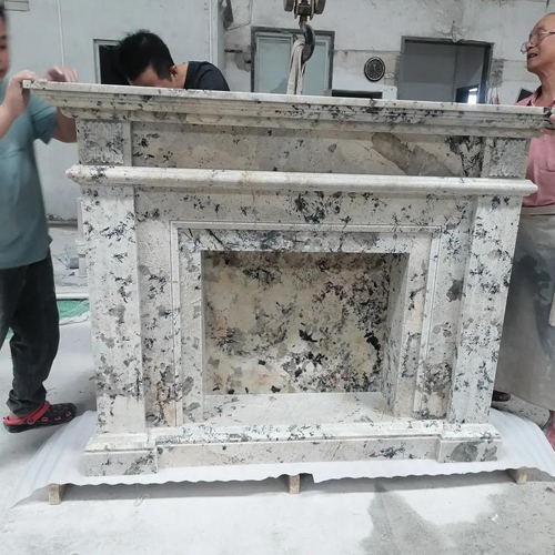 terminology glossary for marble fireplace