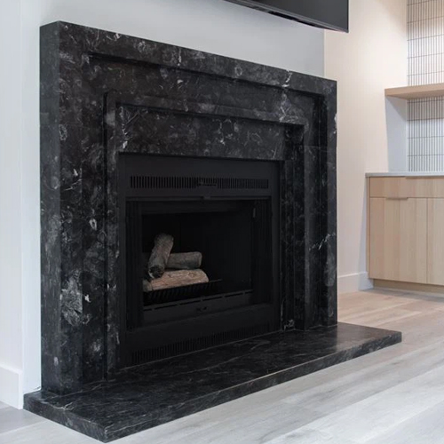 Marble makes a better idea for fireplace design