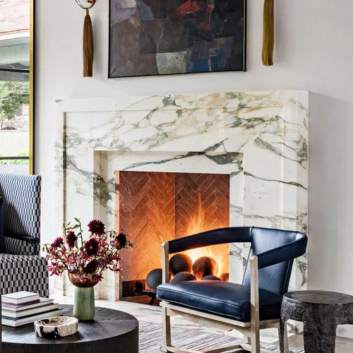 White Fireplace Ideas for a Bright Focal Point