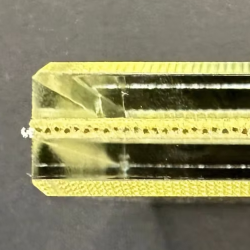 Fabric Interlayer Glass