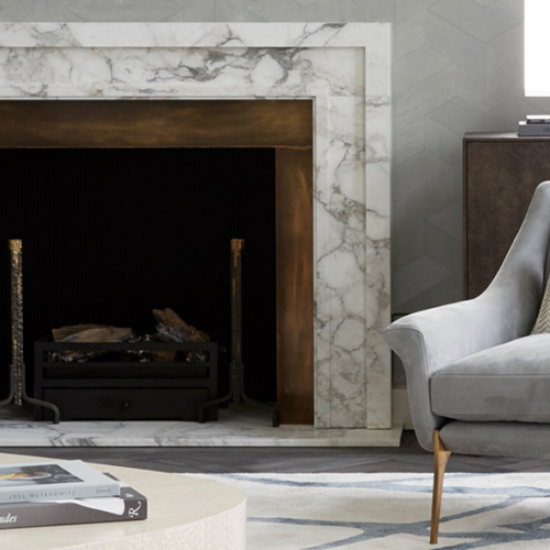 Chesneys Manhattan Fireplace for Studio Vero Apartment