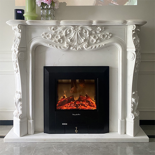 Marble Fireplace Mantel Construction