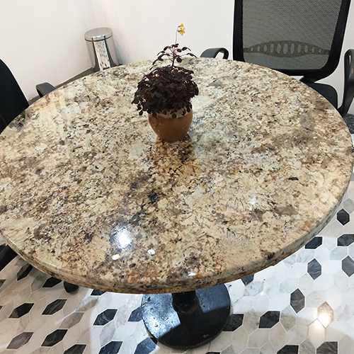 dining table furniture with granite top