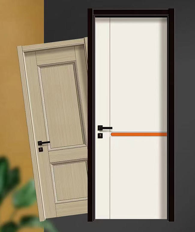 laminate flush interior wood door