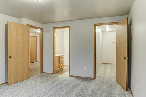 modern wood interior door