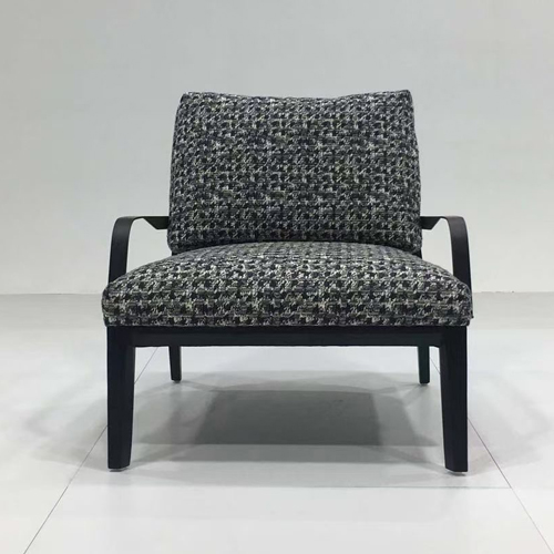 Lounge Chair with Fabric Upholstery