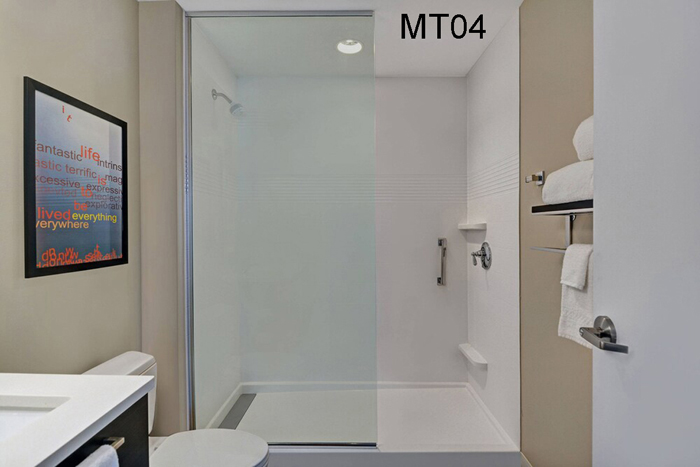 Glass Shower Screen with U channel