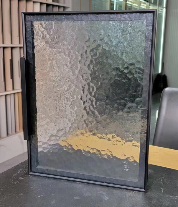 textured glass pattern