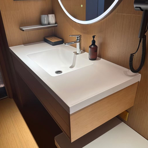 bathroom solid surface vanities