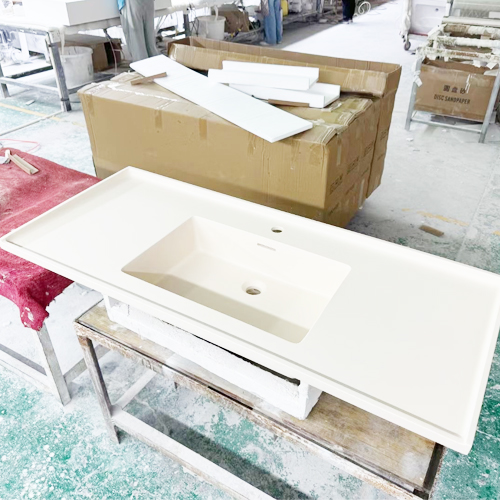 solid surface bathroom vanities manufacture