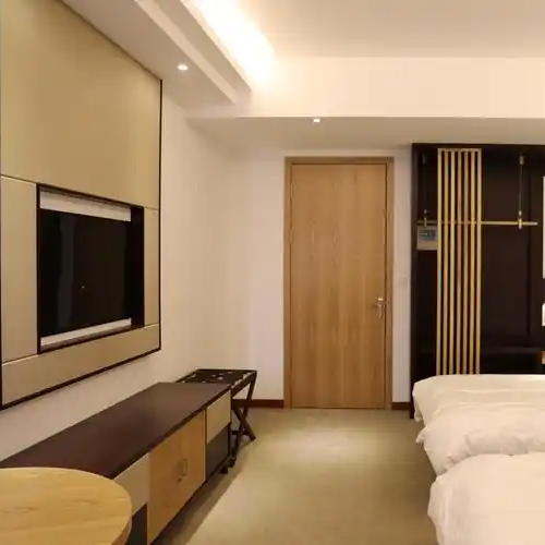 modern hotel model room