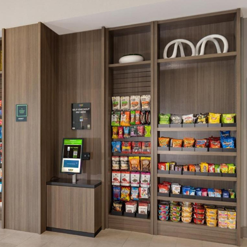 giftshop millwork in hotel lobby