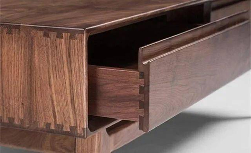 cabinet with dovetailed drawer