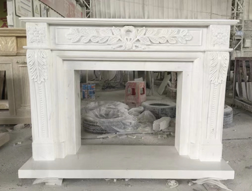 chinese exporter and producer regency marble fireplace mantel