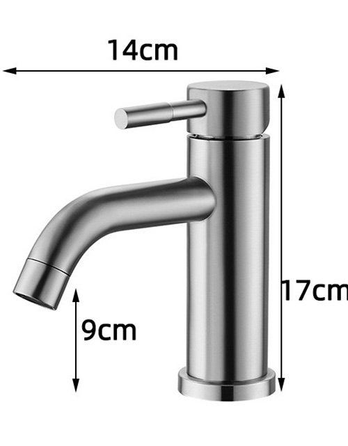 Hotel bathroom vanity faucet