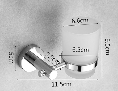 hotel bathroom accessories toothbrush holder 9282