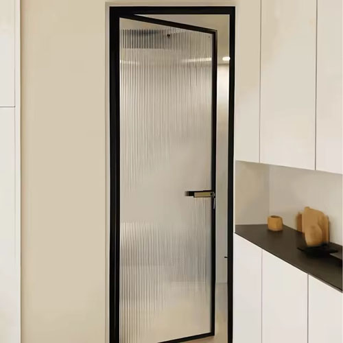 flute pattern archiectural glass for interior bathroom glazing door
