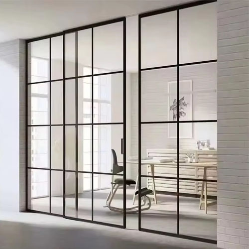 glass panel for aluminum door