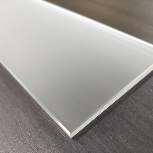 frosted glass sample