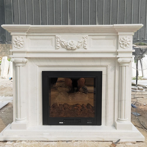 Chesney Palladian Georgian Marble Fireplace Mantel