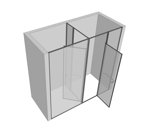 glass bathroom partition design ideas