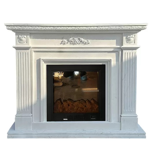 liguria marble fireplace mantel