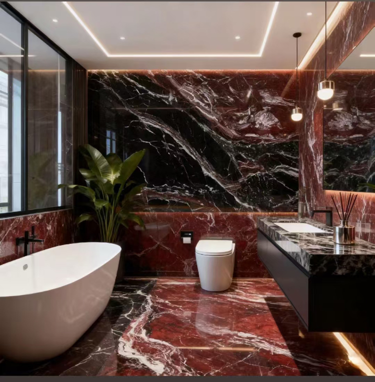 marble rosso lepanto