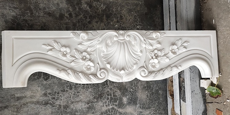 marble fireplace mantel components