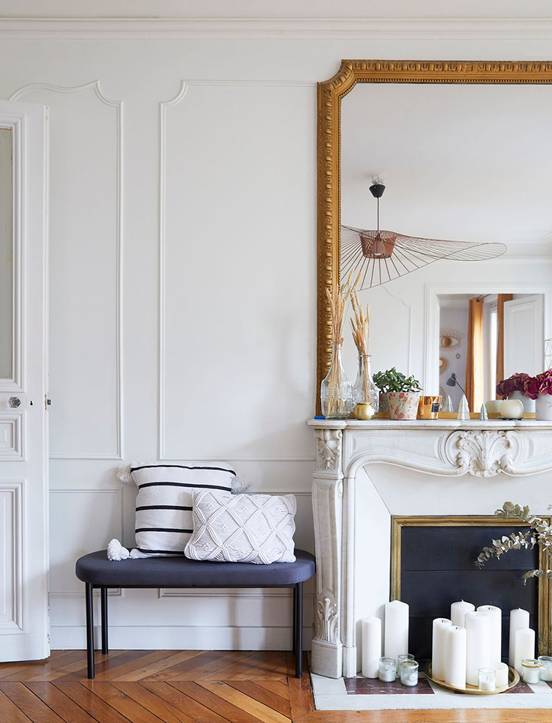 french style marble fireplace